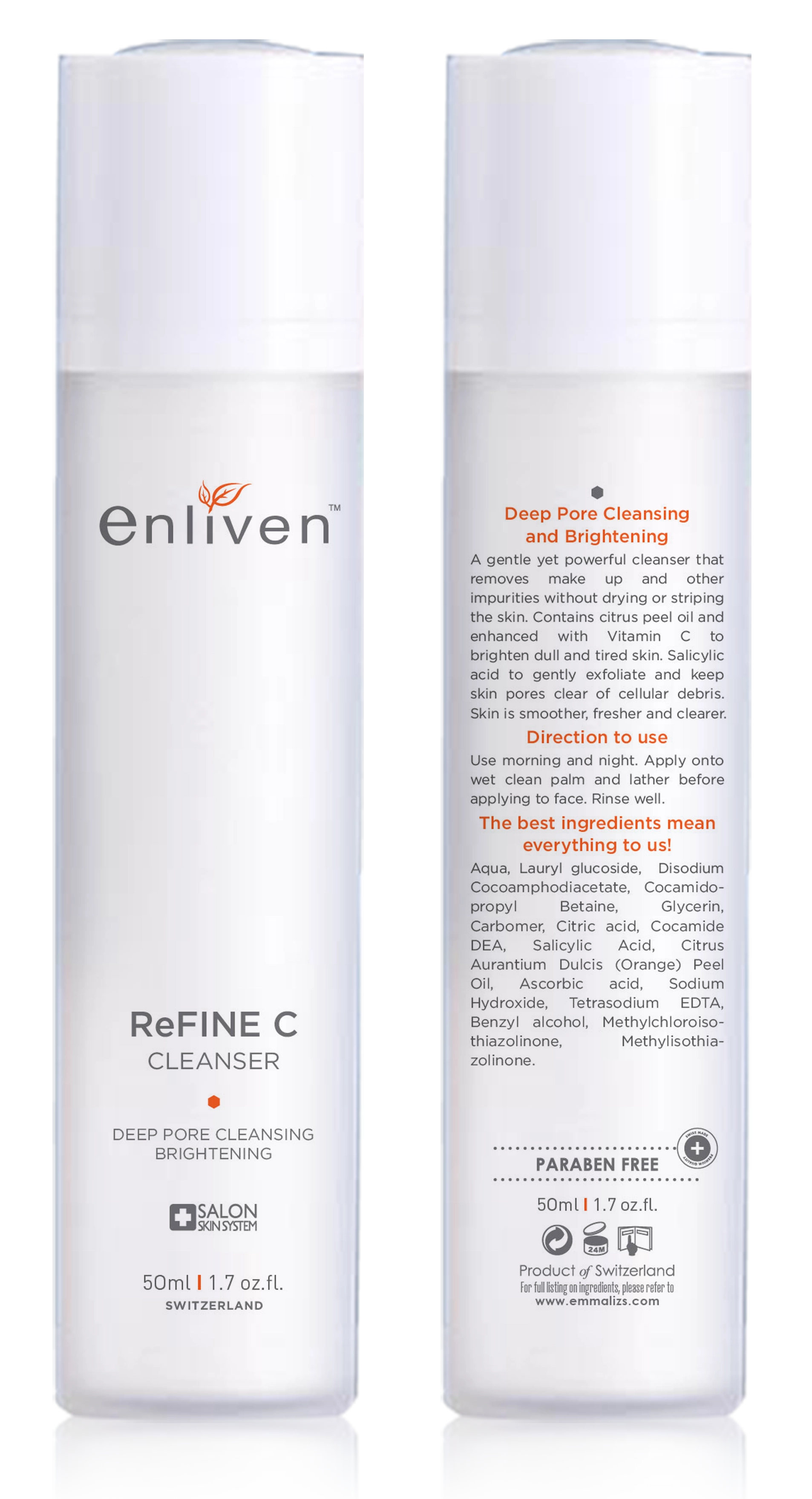 Refine C Cleanser packshot representing the Cleanser collection