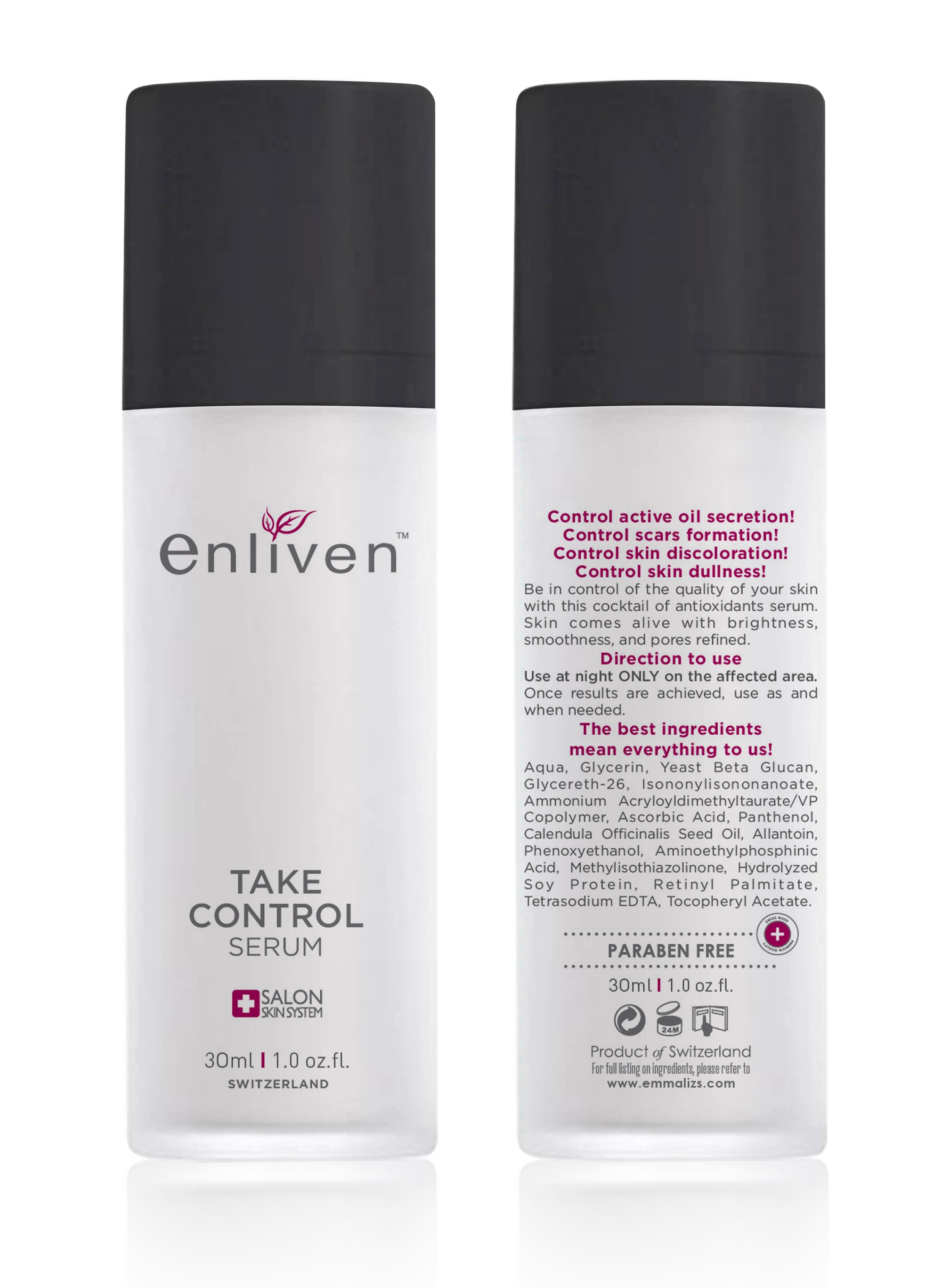 Take Control Serum packshot representing the Serum collection